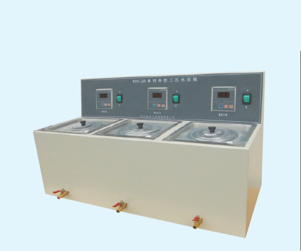 HH-3A单列单控三孔水浴锅